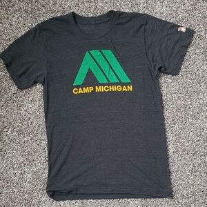 Camp Michigan Gray T-Shirt